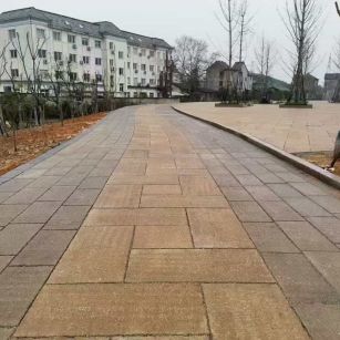 连云港仿古石铺装效果