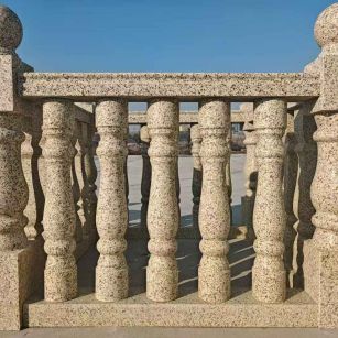 连云港 黄金麻栏杆（扶手，花瓶柱，将军柱）