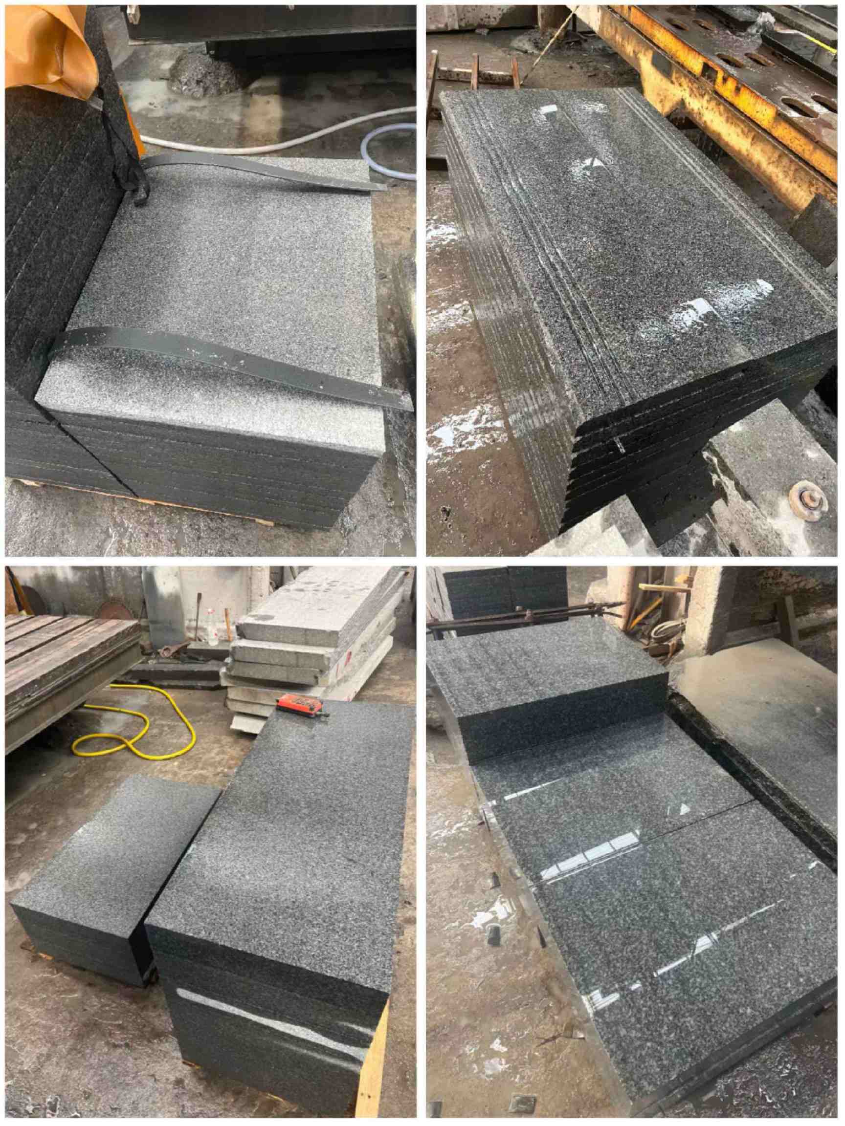 连云港 芝麻黑地铺石材