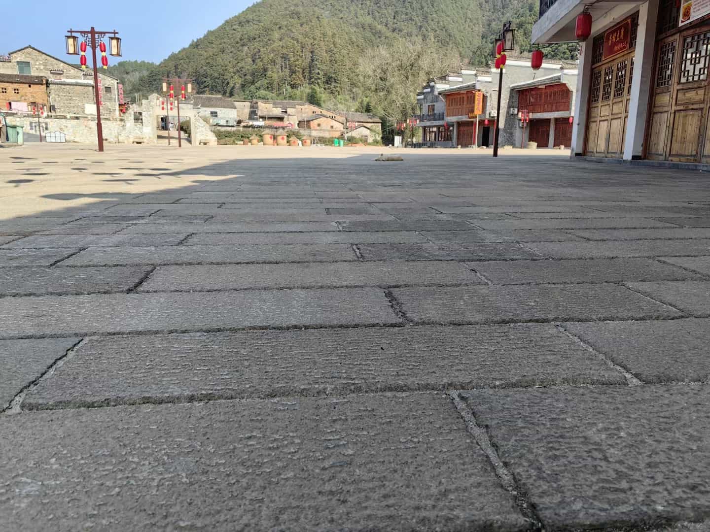 连云港仿古石铺装效果