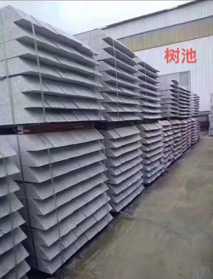 连云港 芝麻灰切头树池