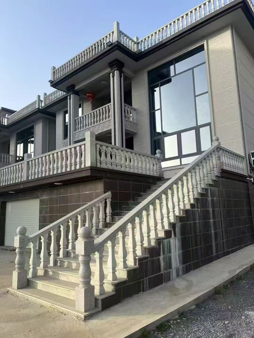 连云港 芝麻白别墅阳台栏杆，楼梯栏杆