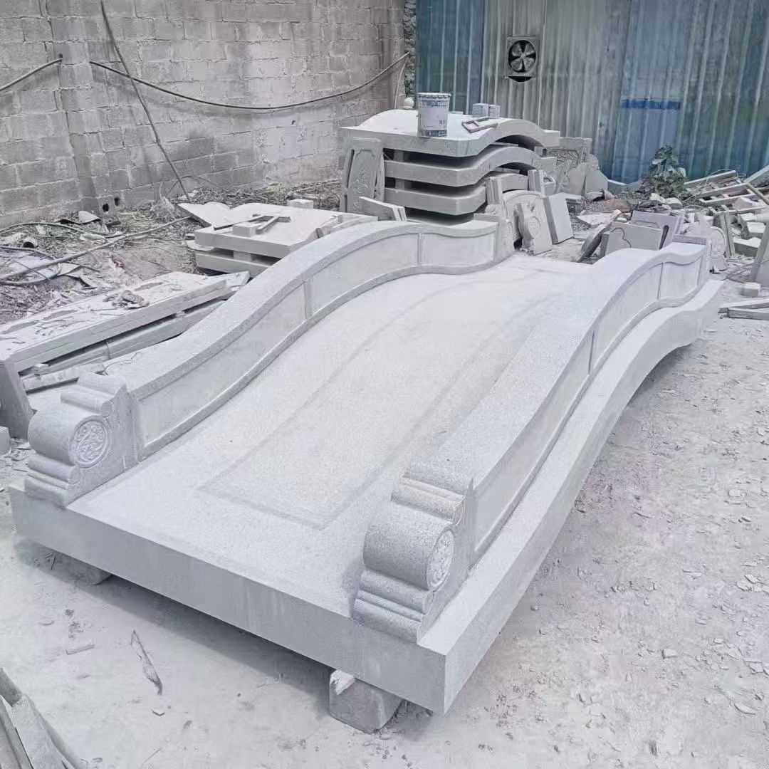 连云港 芝麻灰花岗岩园林景观 小石桥