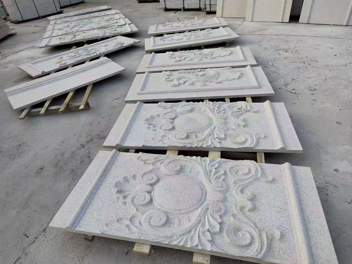 连云港 芝麻白干挂雕花板